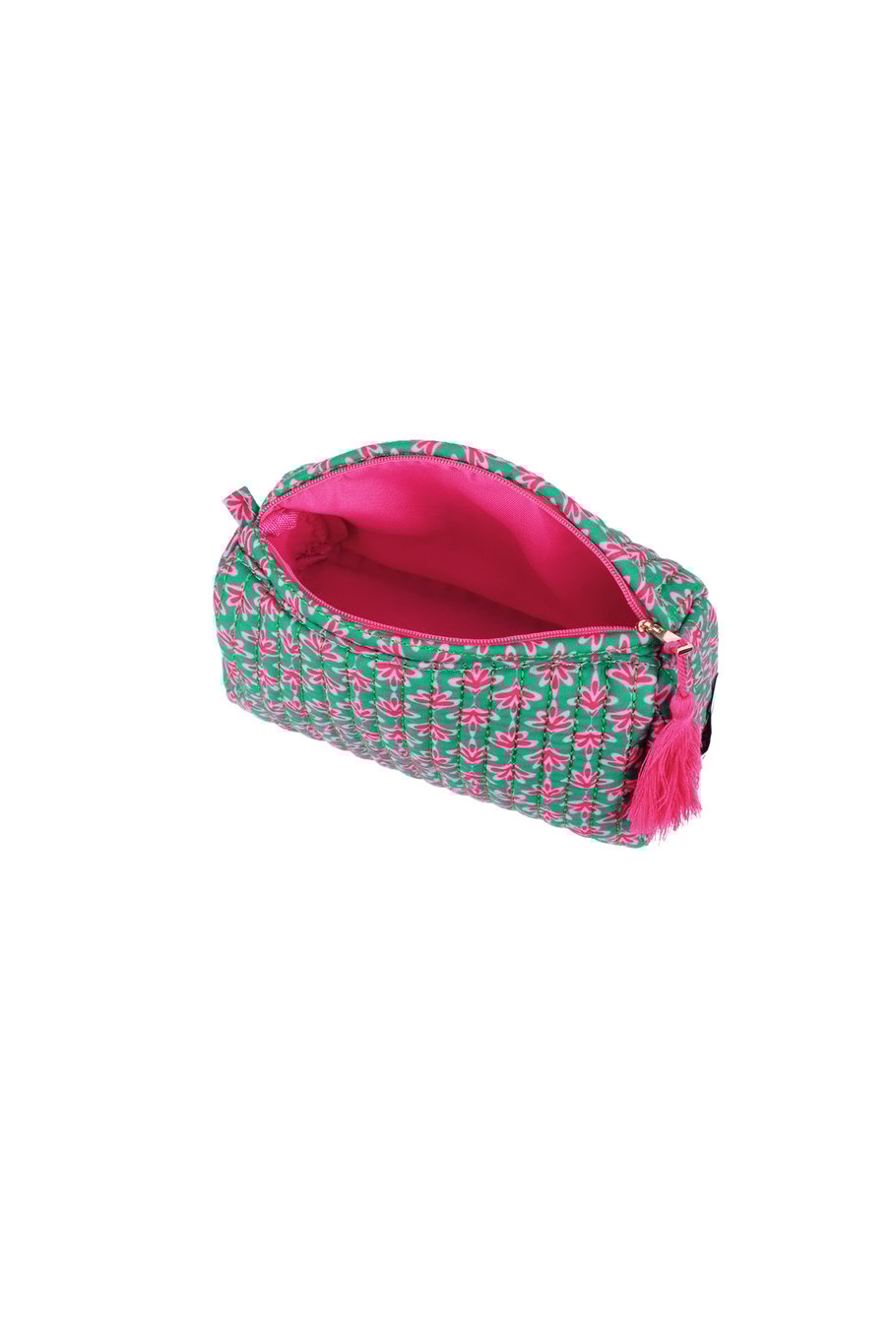 Kosmetiktasche mit Blumenmuster Bild3