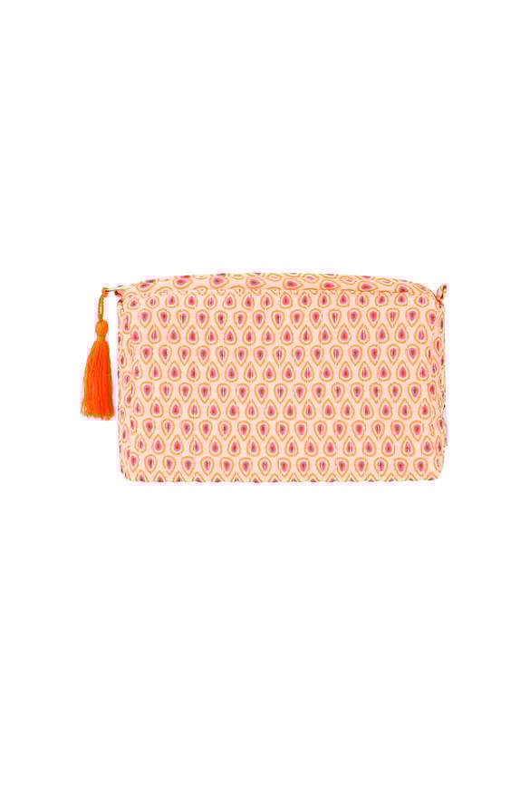 Sommer-Vibe-Makeup-Tasche groß