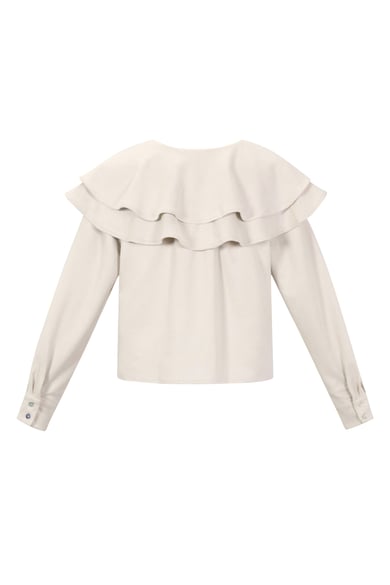 Layered Blouse Suede h5 Picture3