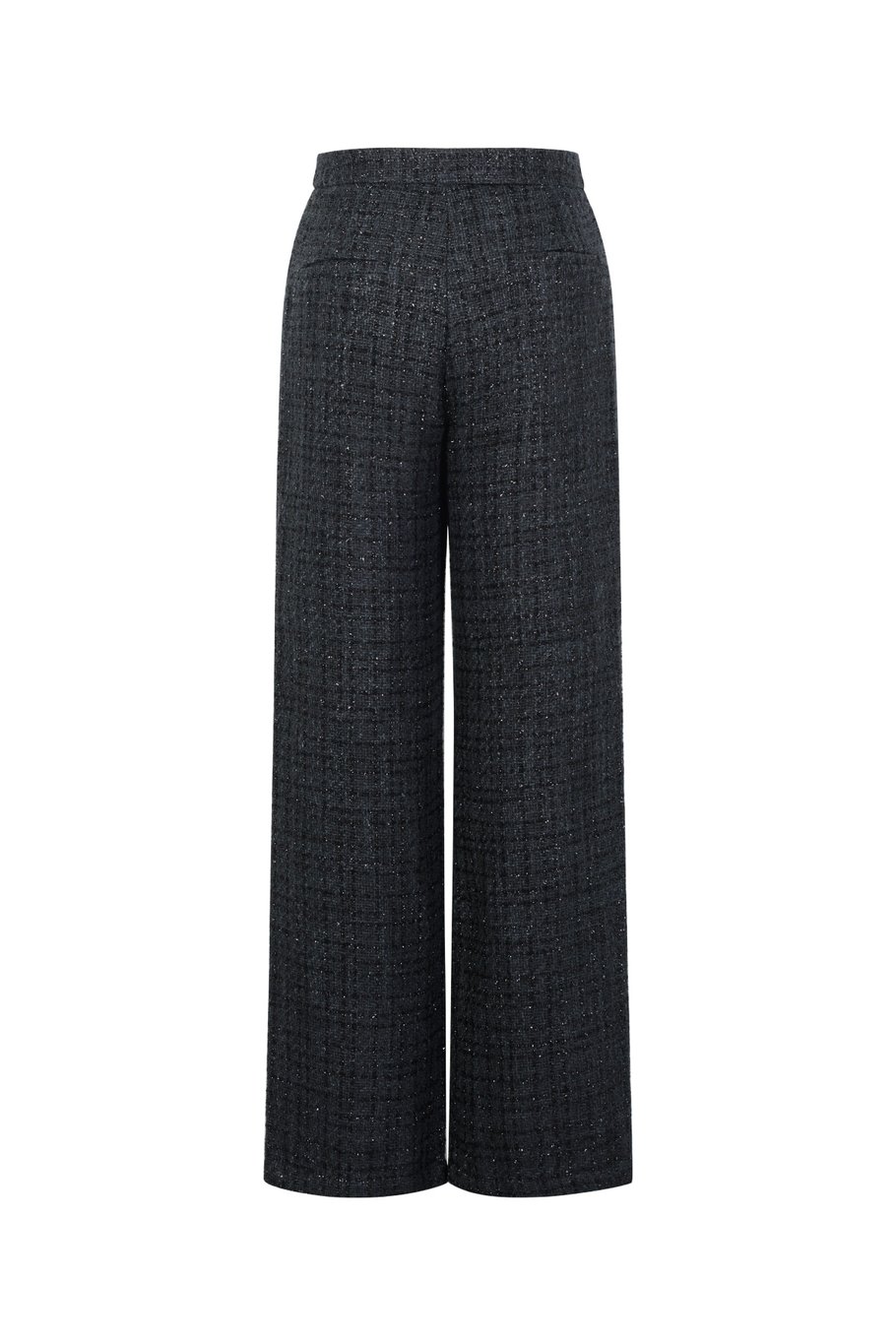 Polyesterfaser (Polyester) Gerade Hose Kariert Elegante Herbst-/Winterkleidung h5Bild3