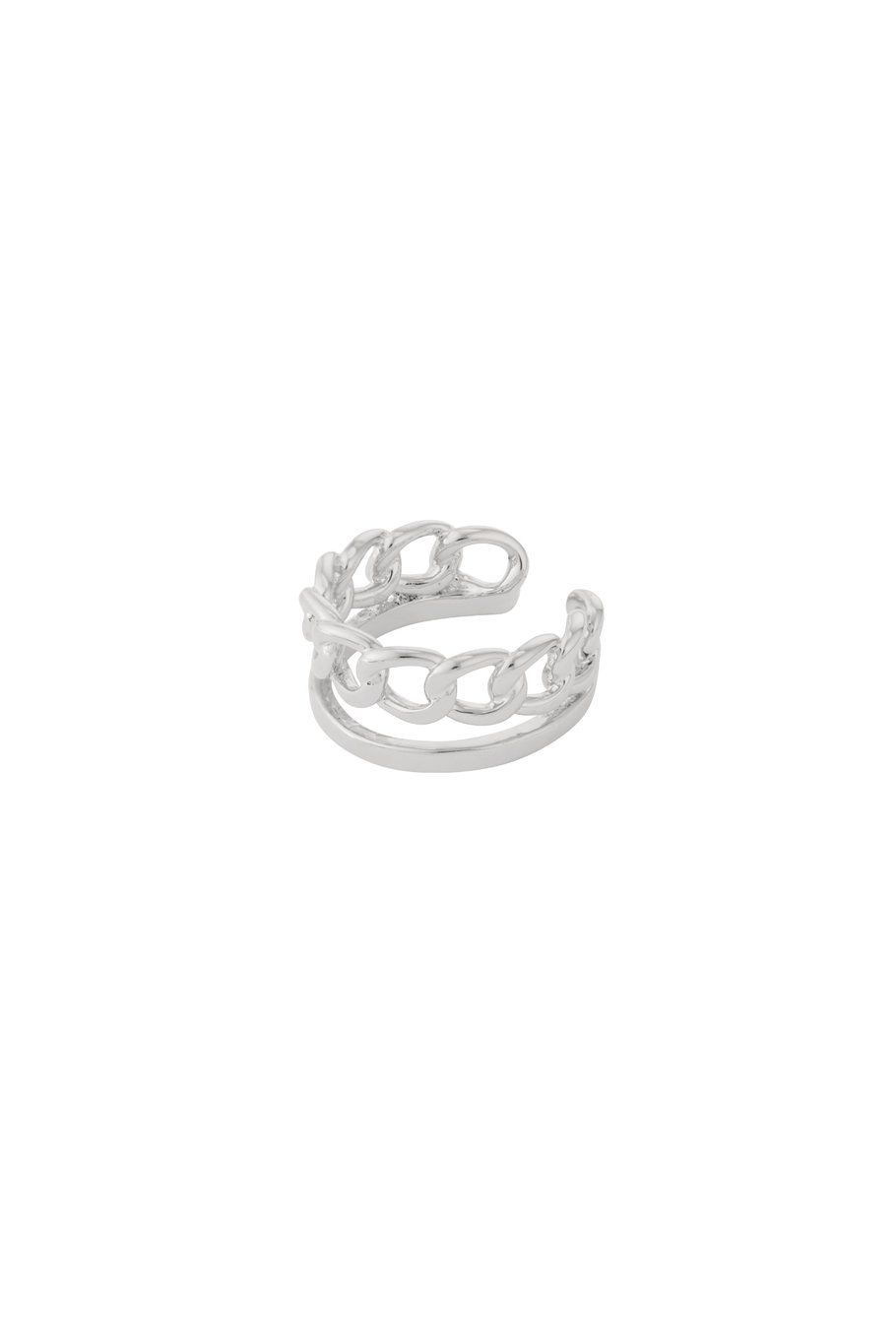 Boucles d&#39;oreilles géométriques en cuivre, style décontracté et quotidien Image2