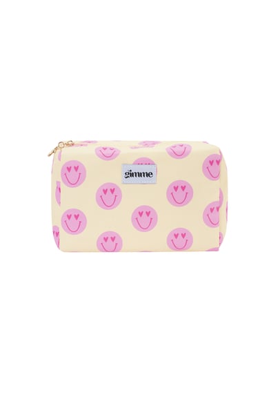 Borse per il trucco Volto sorridente Casual Poliestere Accessori quotidiani h5 