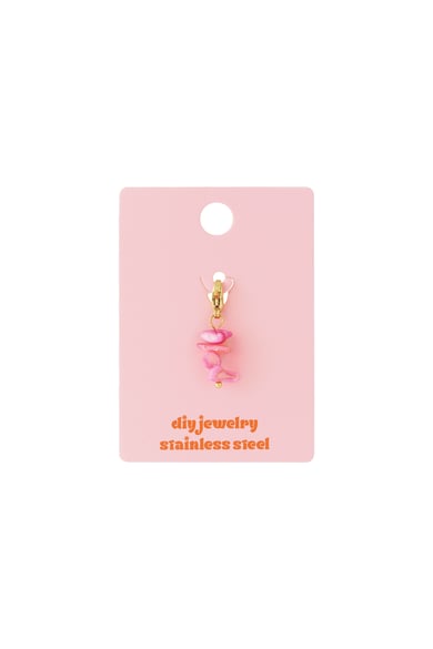 DIY-bedel voor roze pop-sieraden h5 Afbeelding3