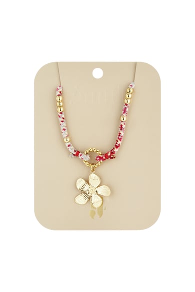 Collares colgantes Flor Casual Diario Serie Simple Joyas para mujer h5 Imagen3