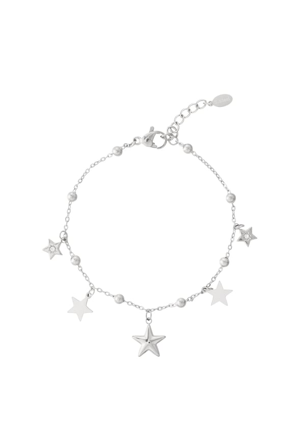 Braccialetti con ciondoli in acciaio 304S. Star Casual Daily Simple Series Gioielli da donna 2
