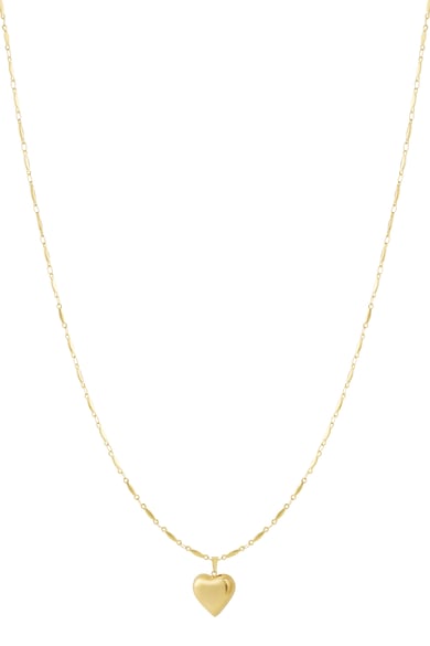 Collane con ciondolo in acciaio inossidabile a forma di cuore casual quotidiane h5 
