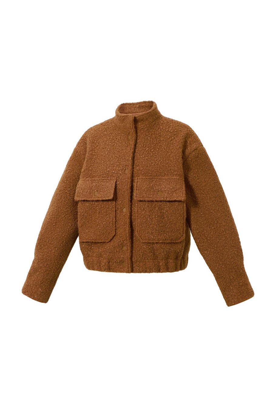 Boucle bomber jacket Picture2
