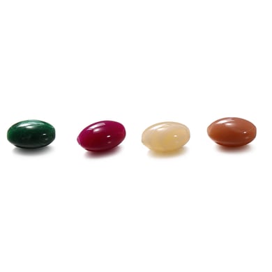 1 Bag of DIY Oval Acrylic Jewelry Beads h5 Picture3