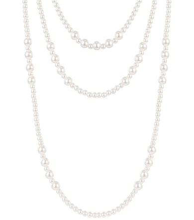 Small pearls layered Necklace h5 
