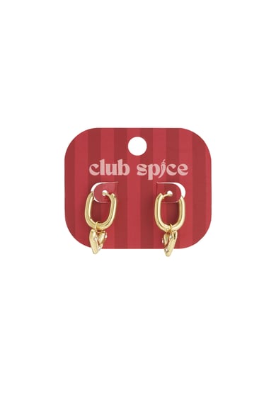 Orecchini pendenti in acciaio inossidabile a forma di cuore, casual, quotidiani, semplici, da donna h5 Immagine3