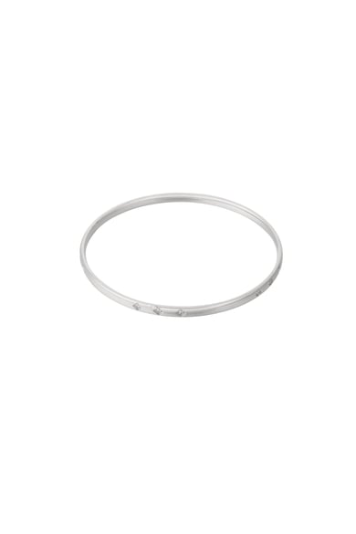 Simple mini diamond bangle h5 Picture3