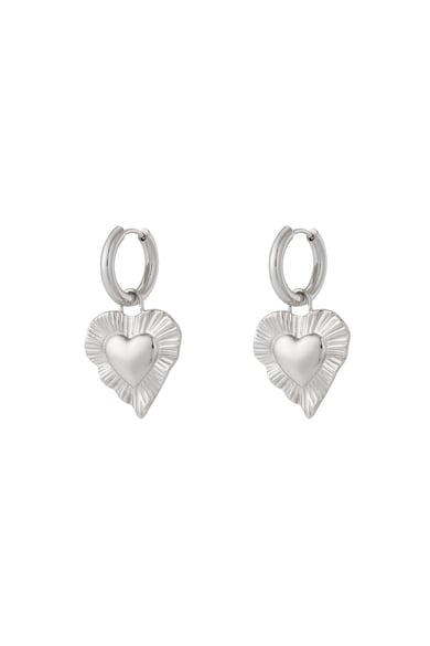Pendientes de corazón radiante h5 Imagen3
