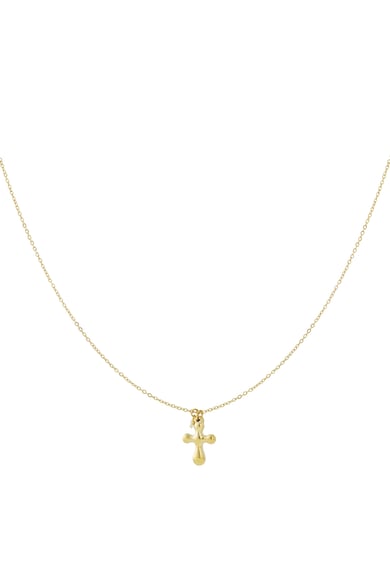 304S.steel Anhänger Halsketten Kreuz Casual Täglichen Einfache Serie frauen schmuck h5 