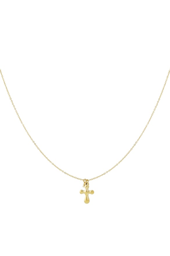 304S.steel Anhänger Halsketten Kreuz Casual Täglichen Einfache Serie frauen schmuck 2