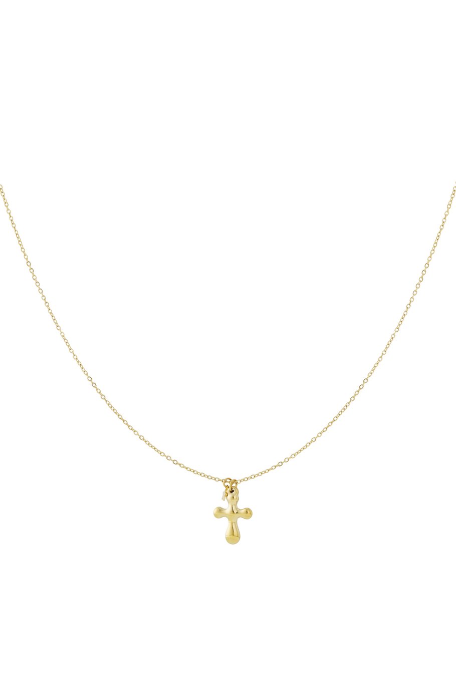 304S.steel Anhänger Halsketten Kreuz Casual Täglichen Einfache Serie frauen schmuck 