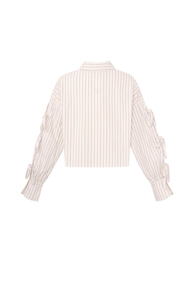 Bluse Nadelstreifen Spitze h5 Bild3