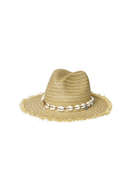 Summer hat shells - beige Paper