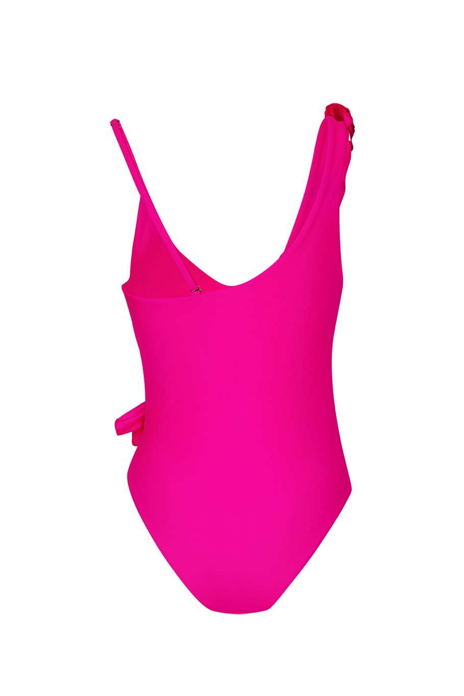 Maillot de bain volant - fuchsia S Image2