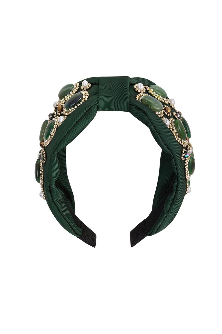 Serre-tête perles party - Polyester vert Image6