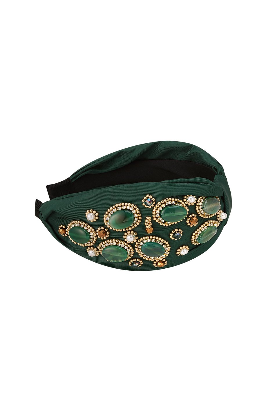 Serre-tête perles party - Polyester vert Image4