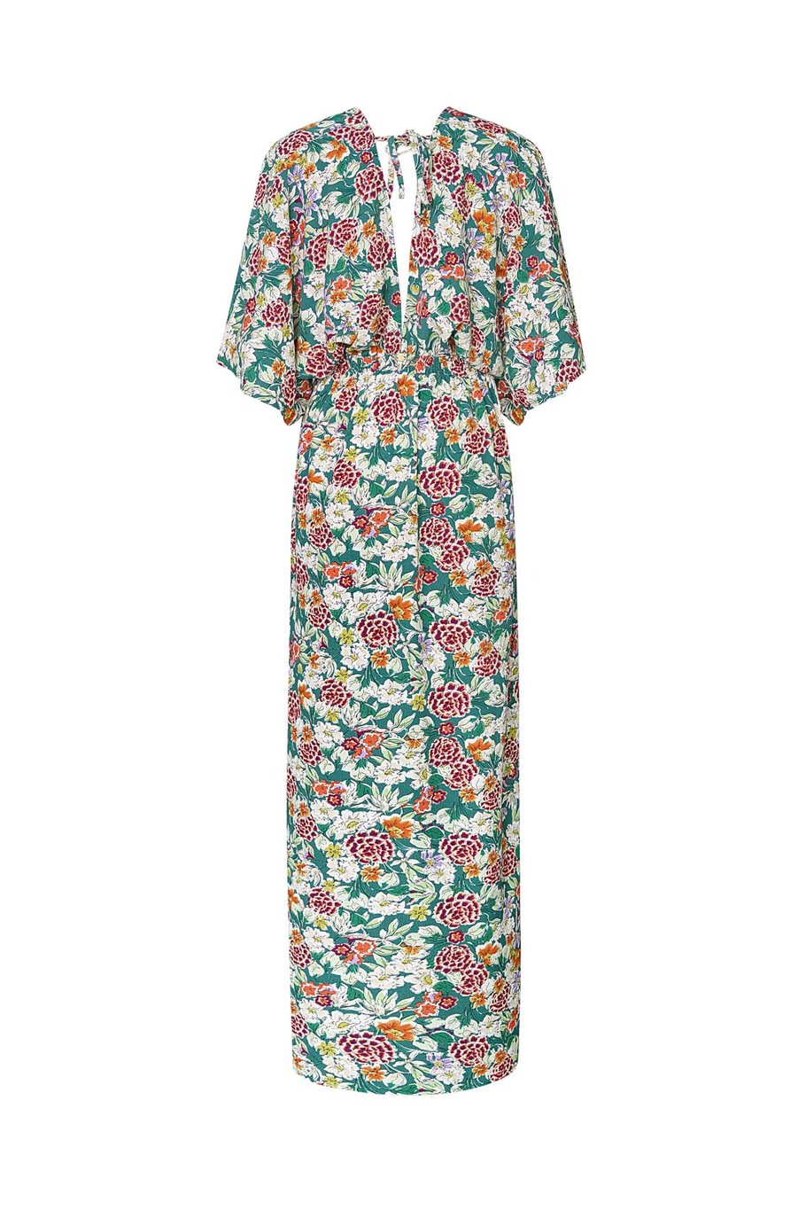 Vestido flores alegres - verde Imagen8