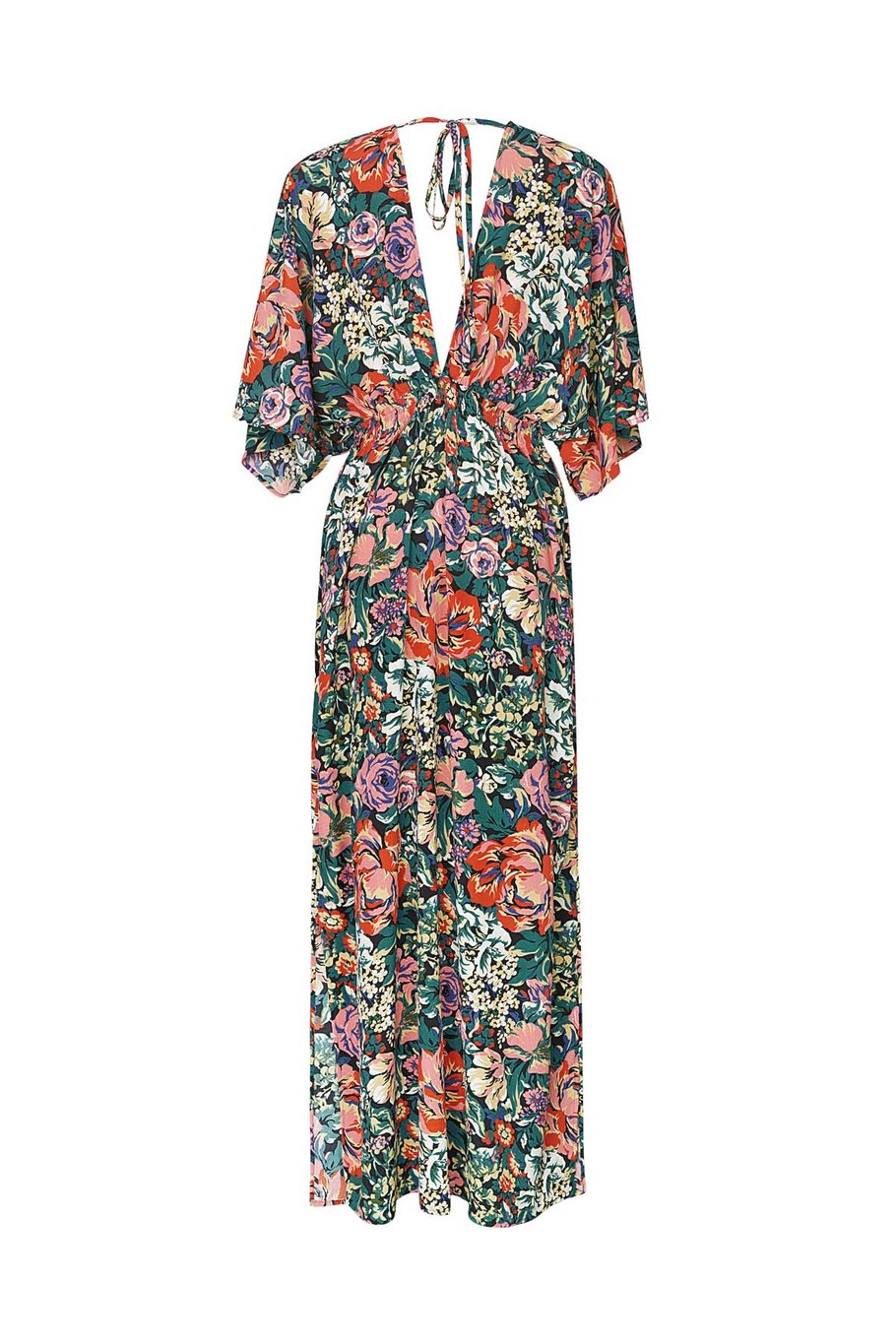 Maxi robe fleurs - vert Image6