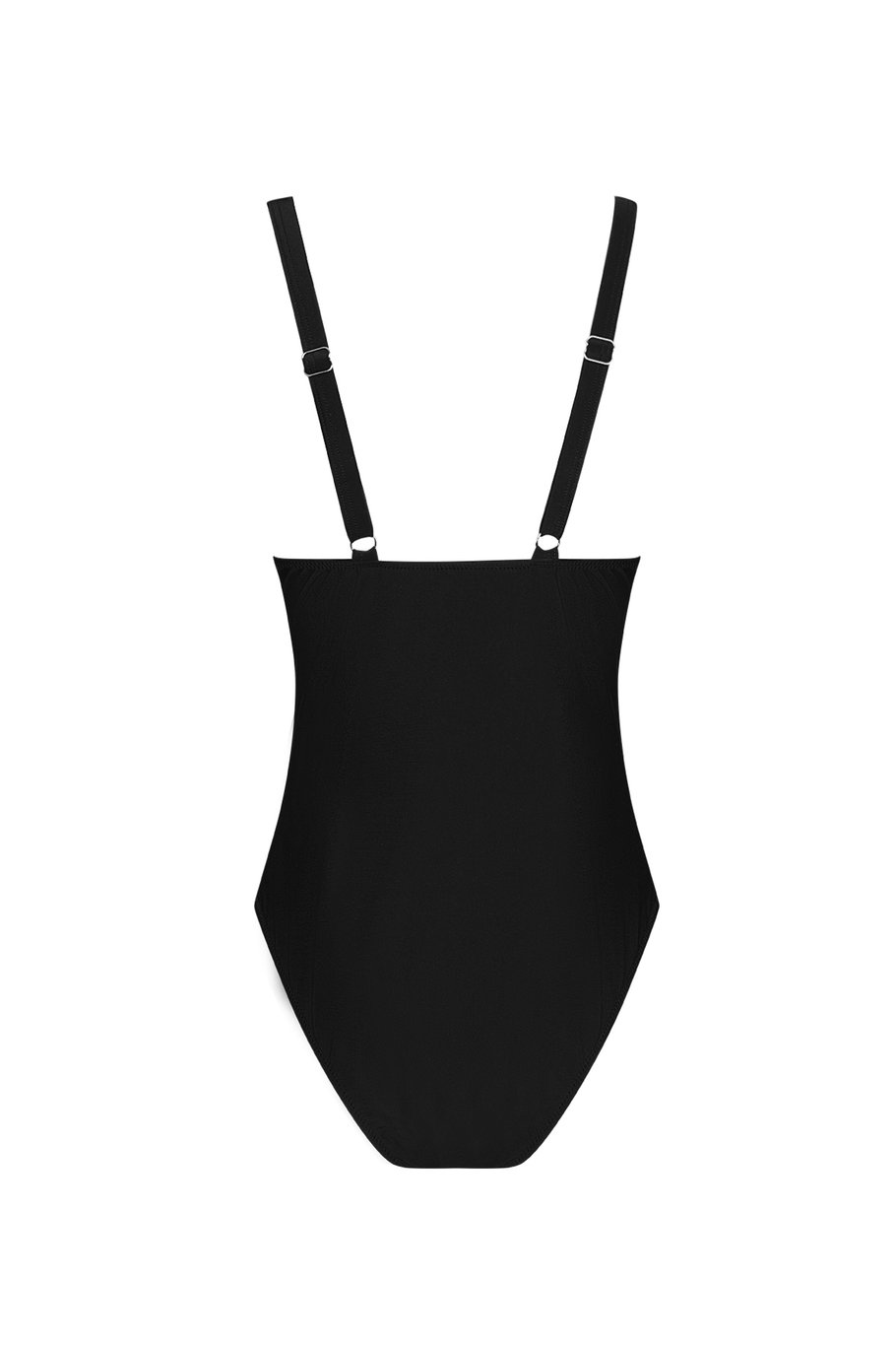 Maillot De Bain à Fleurs Blanches - Noir M Image5