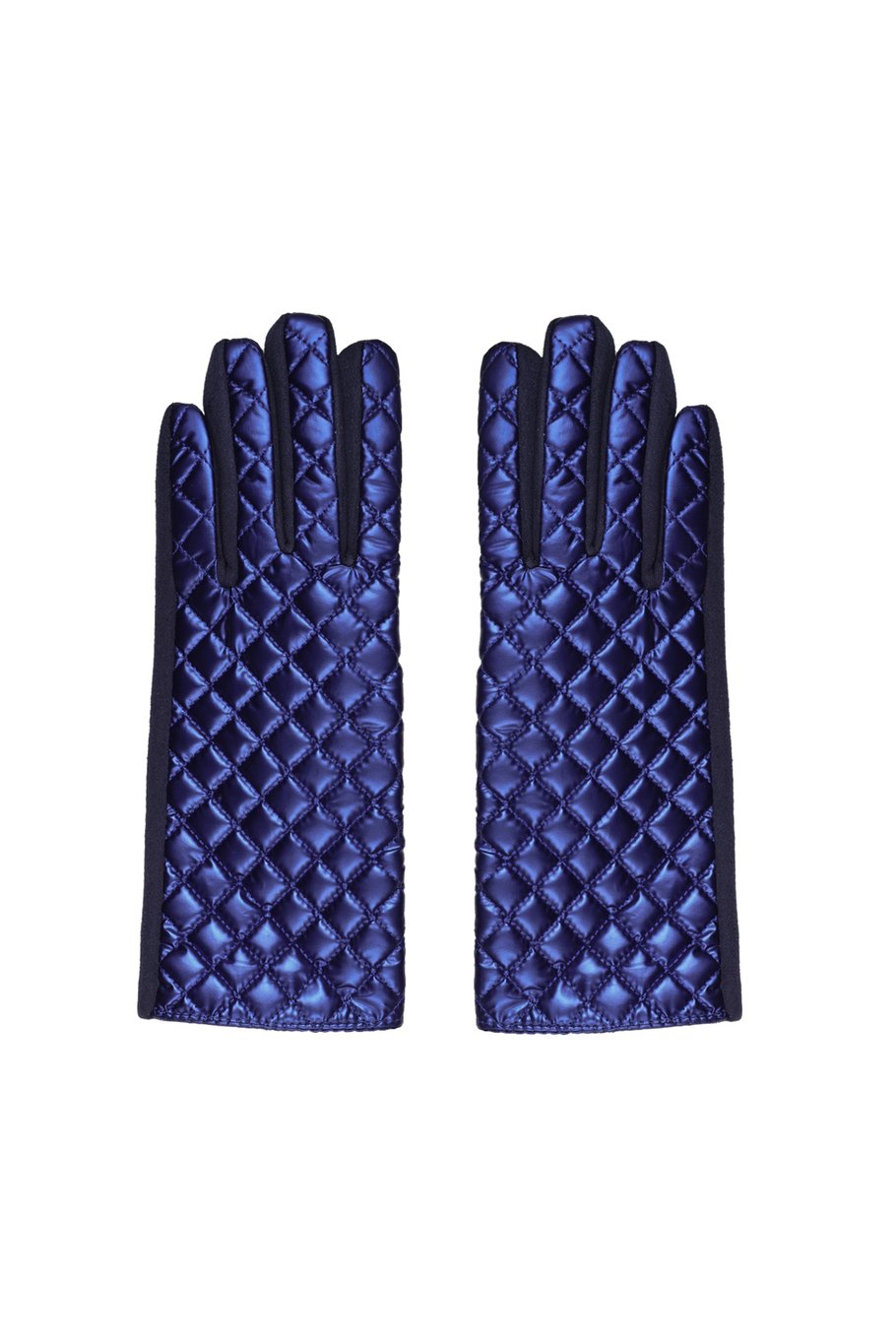 Gloves with stitched pattern - pink