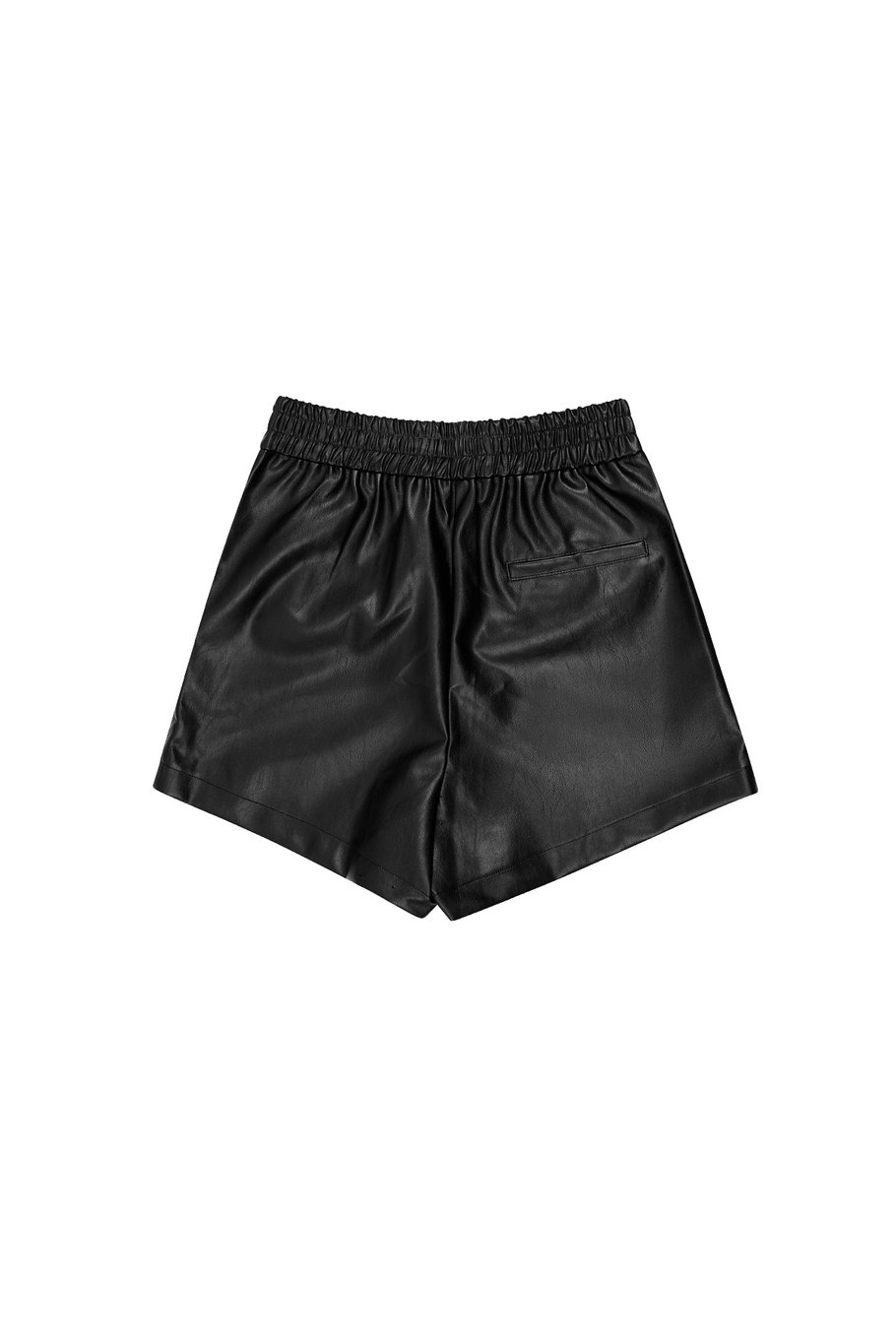 Short taille haute en cuir PU - noir Image6