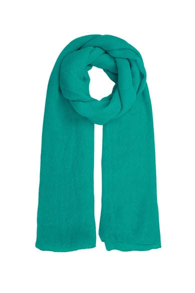 Scarf solid color - coral pink h5 