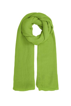 Scarf solid color - peak green h5 