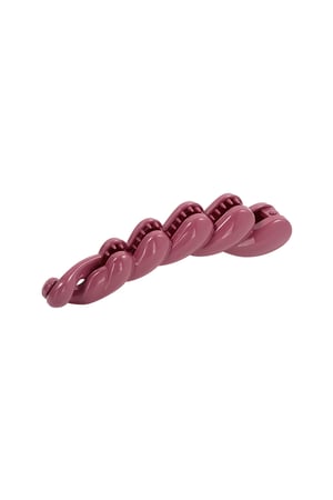 Hair clip braid - fuchsia h5 