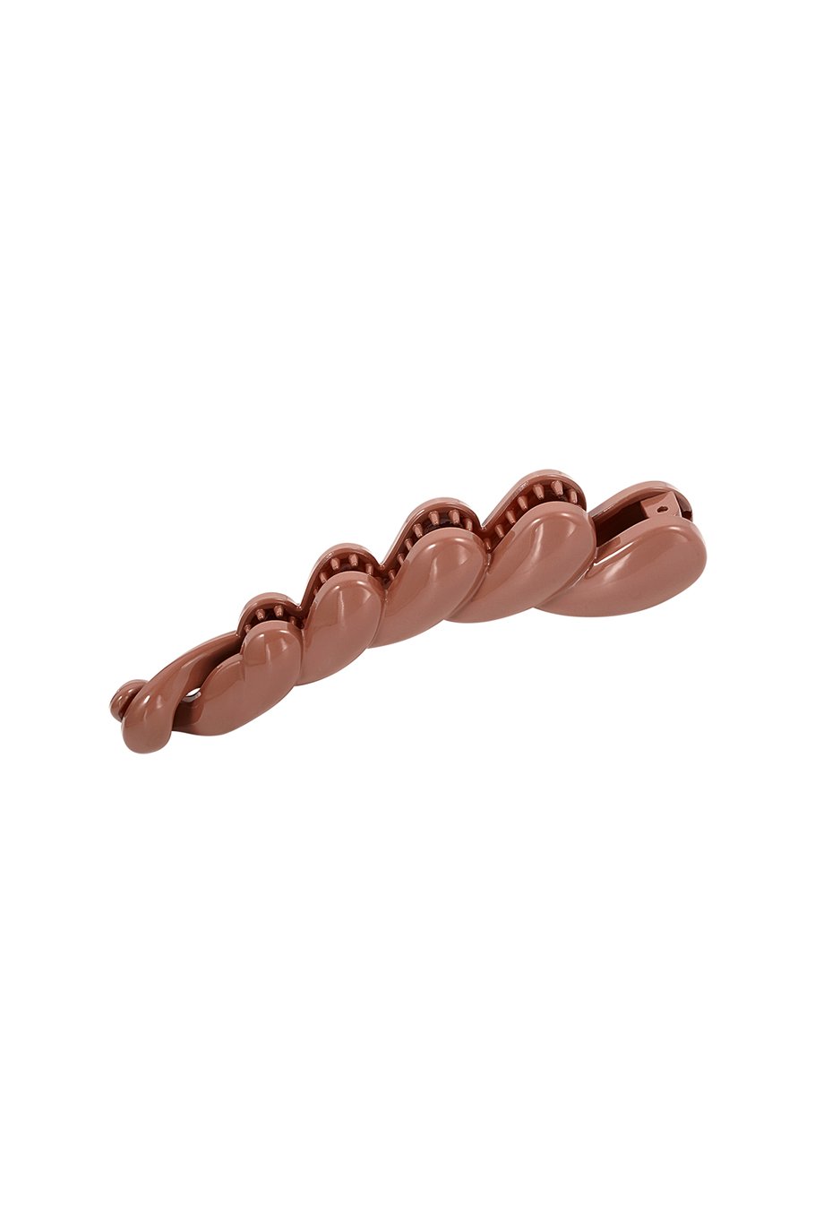 Hair clip braid - fuchsia