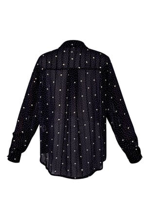 Blouse dots - black h5 Picture9