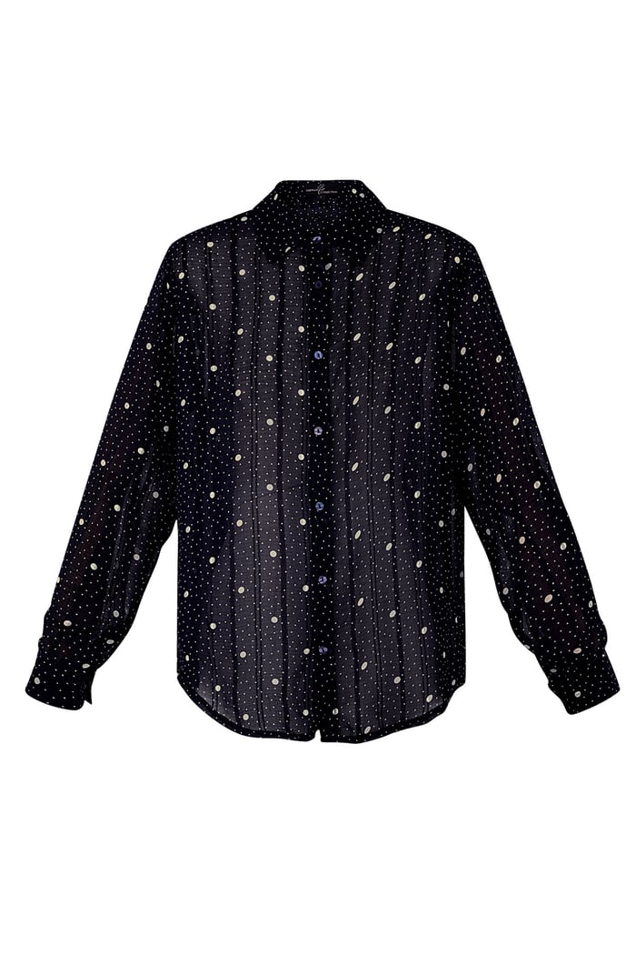 Blouse dots - black 