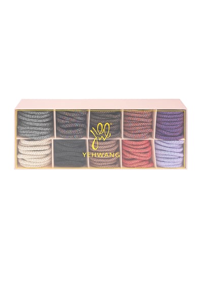 Hair elastic bracelets box autumn mix - multi h5 Picture2
