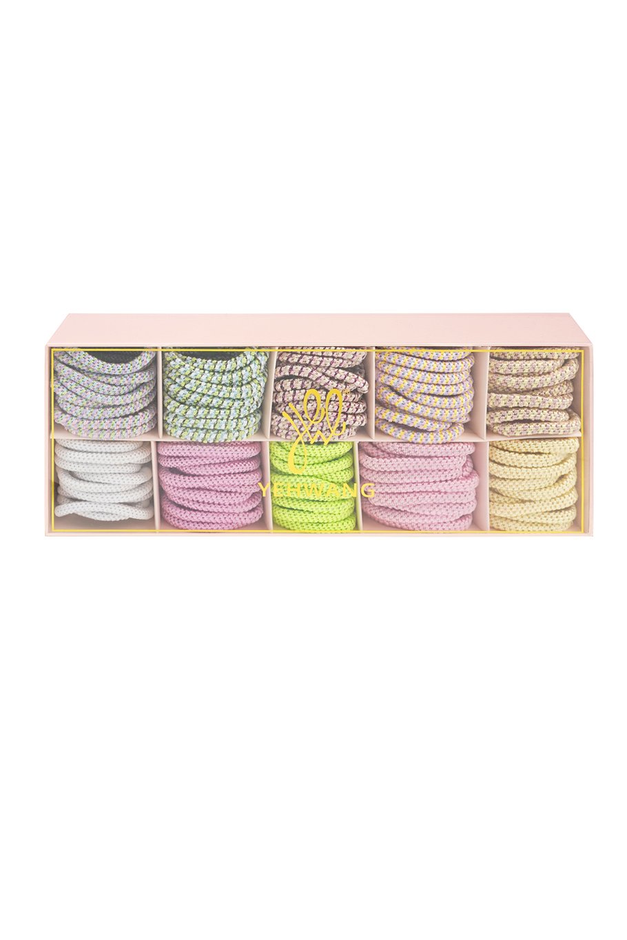 Hair elastic bracelets box assorted - multi Picture2