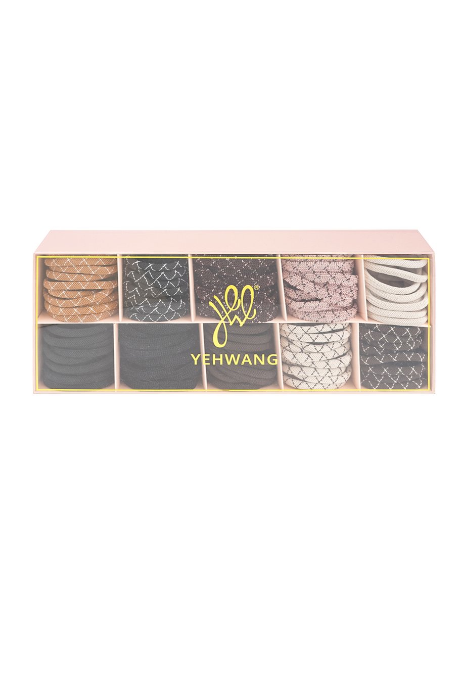 Hair elastic bracelets box basic colors - multi Picture2