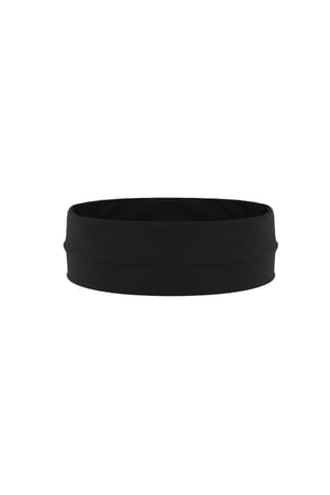 Basic plain elastic wide hair band h5 