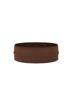 Basic hair band elastic - brown h5 