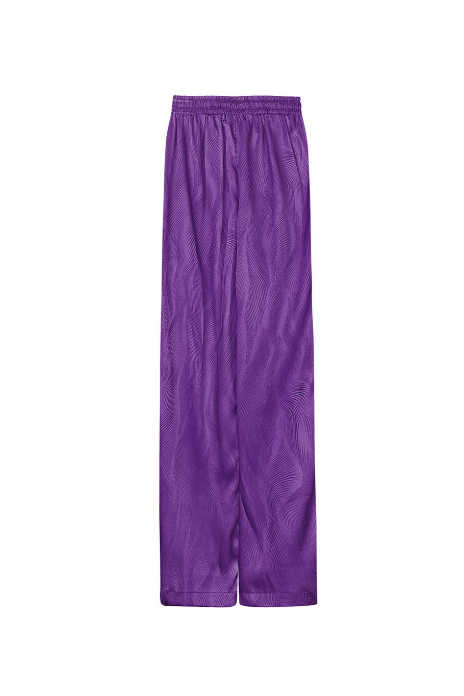 Satinhose mit Aufdruck - Lila h5Bild8