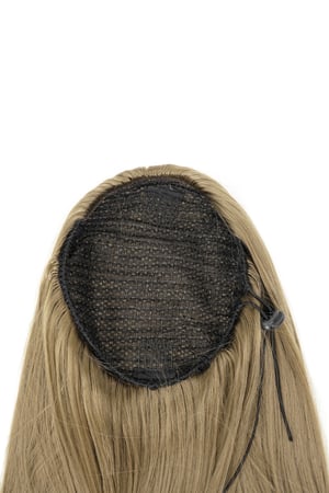 Ponytail messe volume medium length - camel h5 Picture5