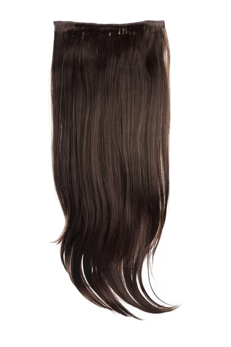 Clip in princess - dark brown