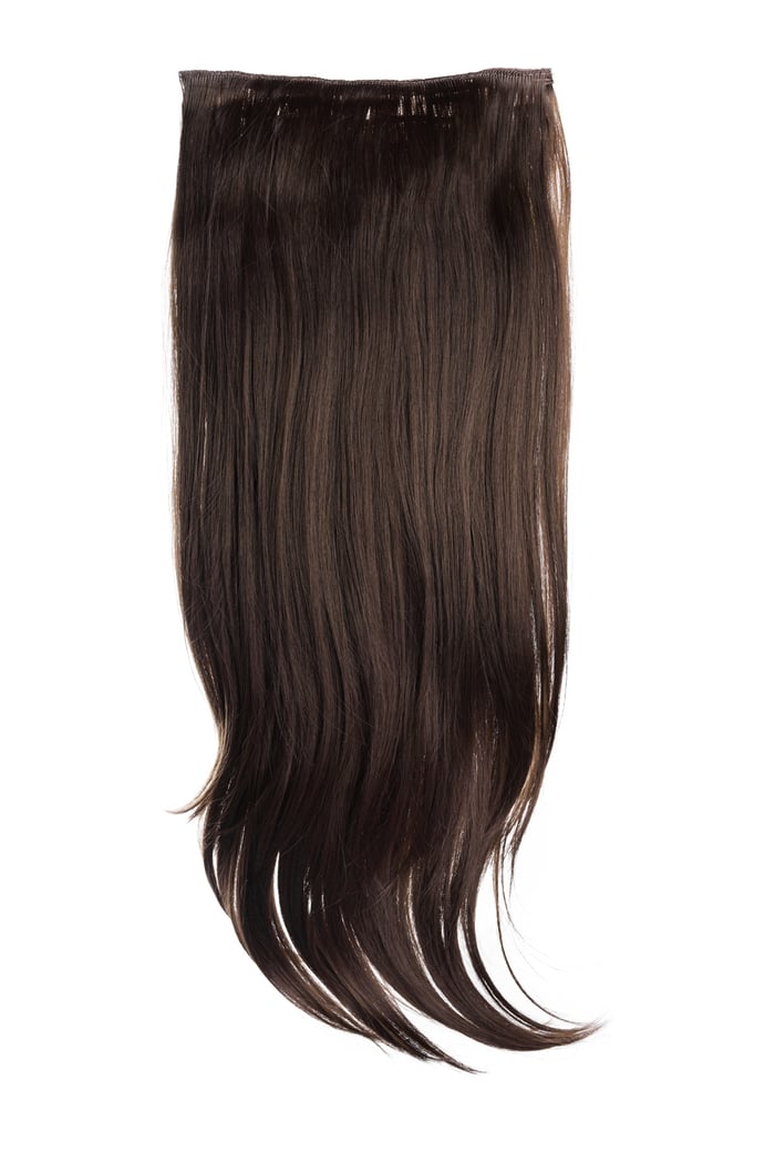 Clip in princess - dark brown 