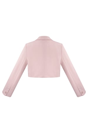 Cropped blazer - pink  h5 Picture7