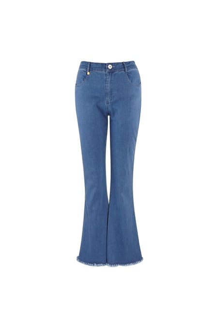 Flared jeans - blue 2