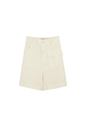 Shorts with pocket - off-white h5 