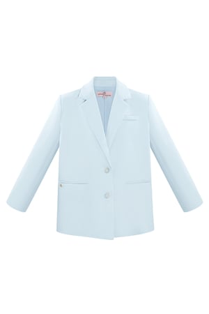 Two-button blazer - blue  h5 