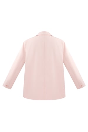 Zwei-Knopf-Blazer – Rosa  h5 Bild8