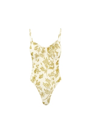 Floral body - beige  h5 